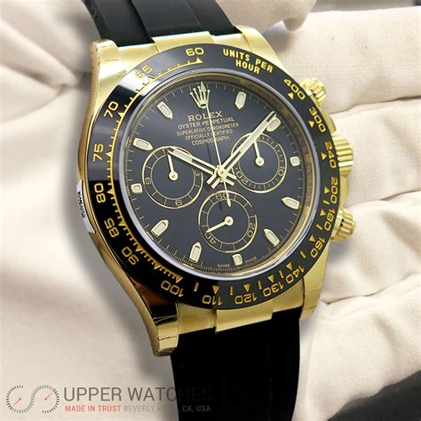 rolex daytona đen|rolex daytona gold.